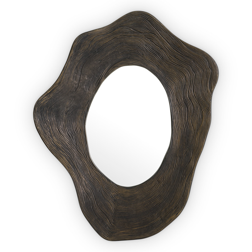 Mirror Pavona Bronze Finish