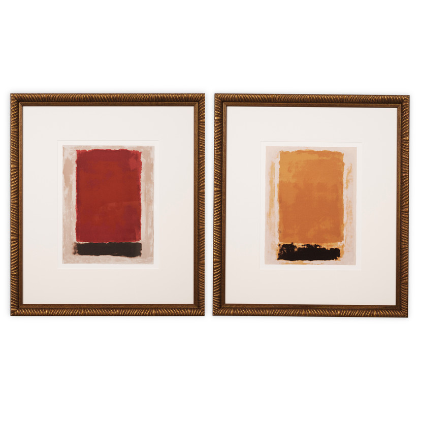 Print Abstract Art By Clément Garnier Set of 2