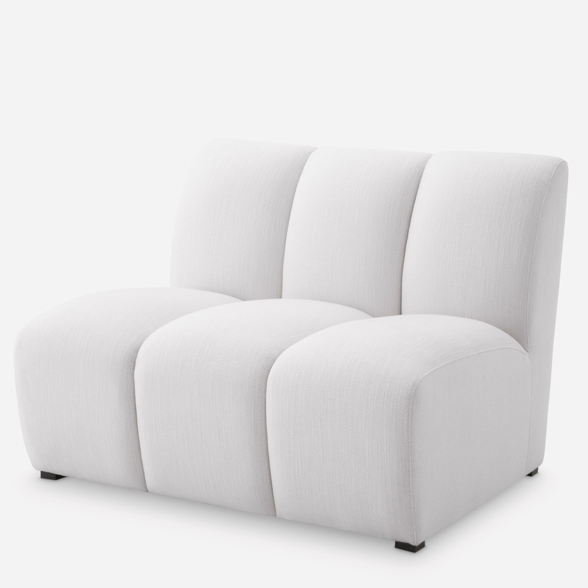 Modular Sofa Lando Straight Avalon White