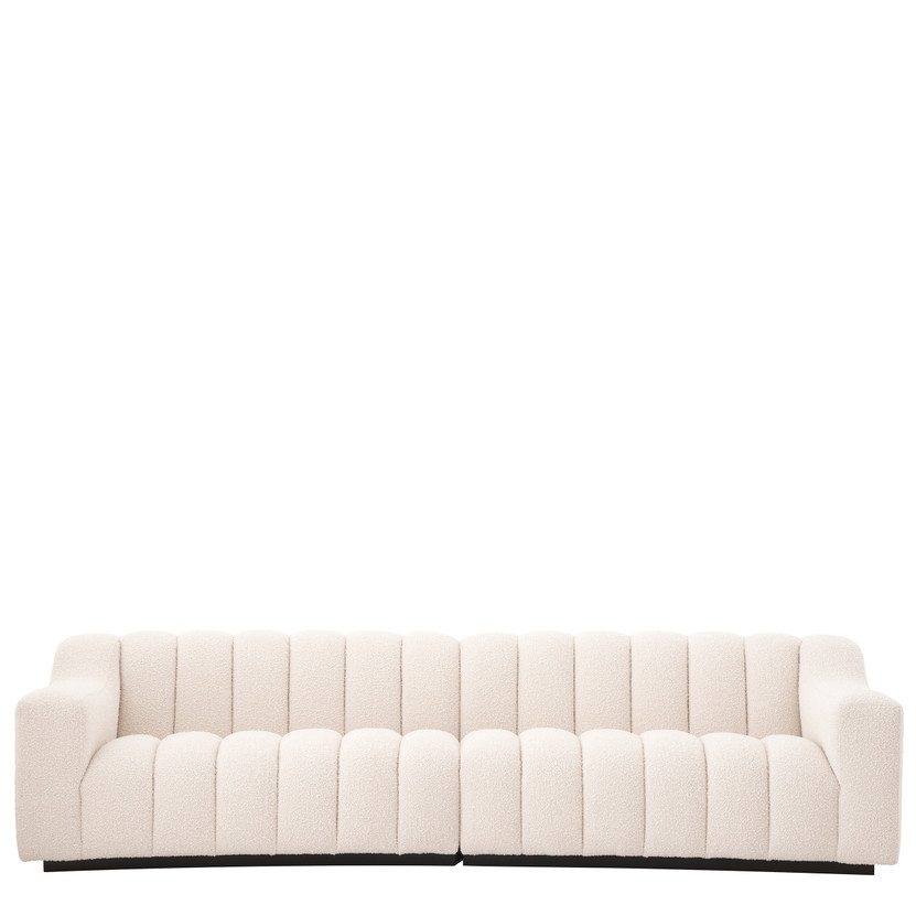 Sofa Kelly L Bouclé Cream