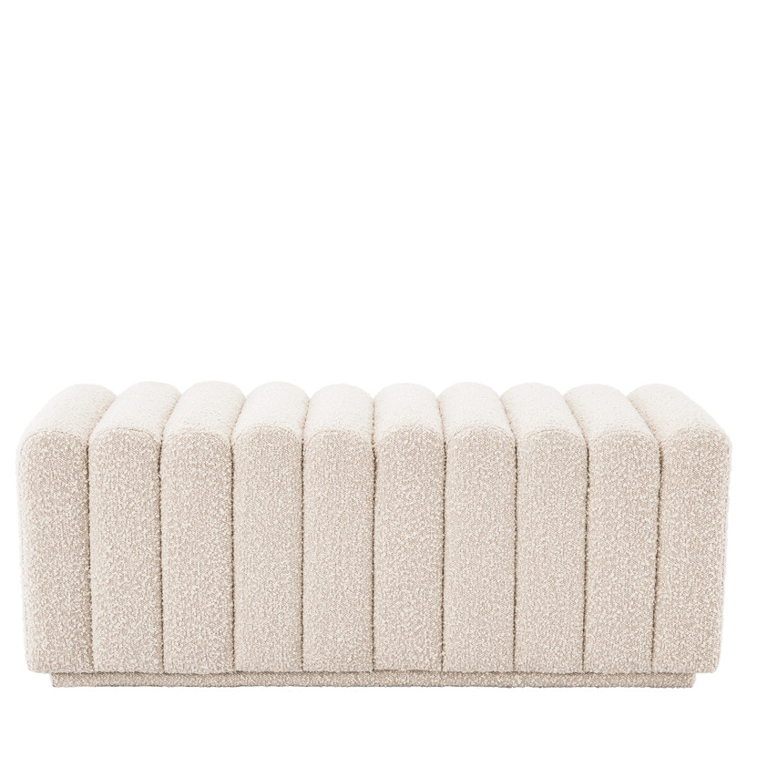 Bench Bente Bouclé Cream