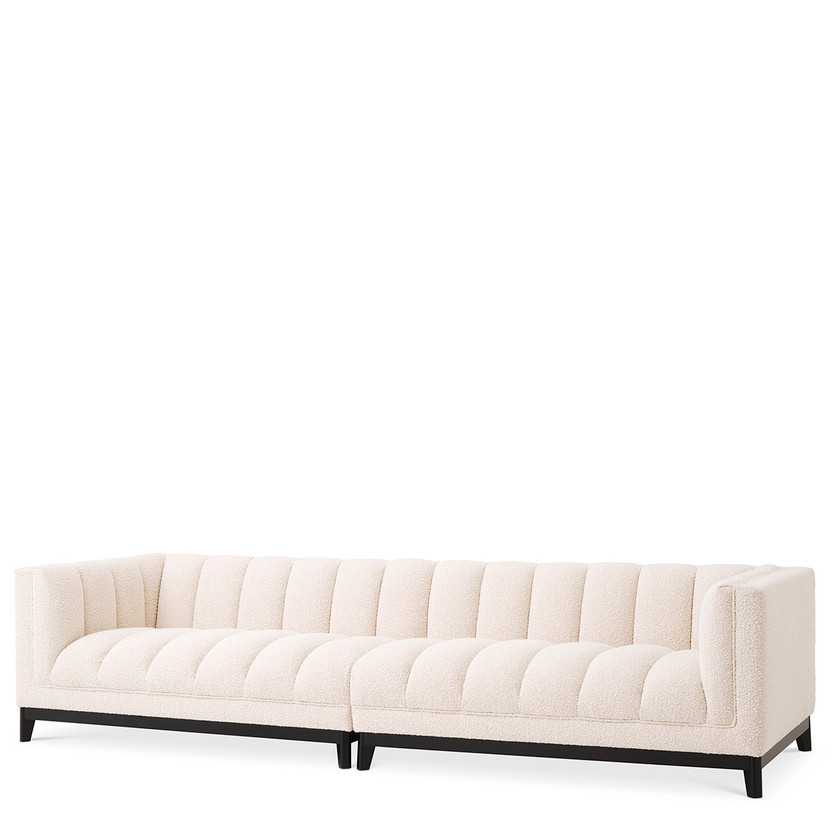 Sofa Ditmar Bouclé Cream L