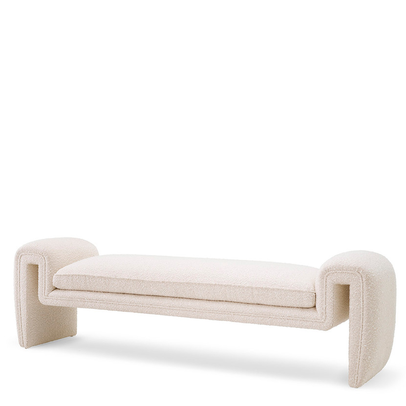 Bench Tondo L Bouclé Cream