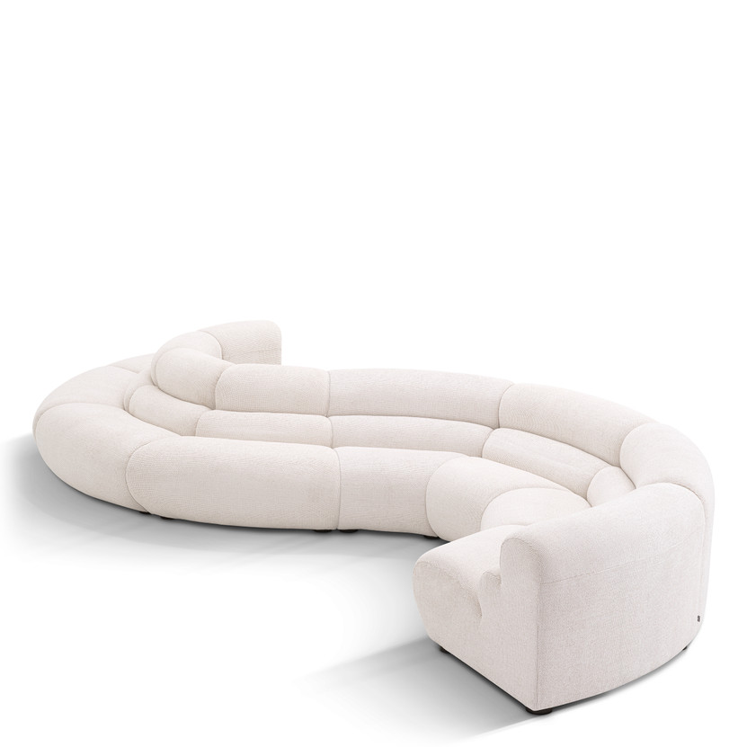 Modular Sofa Lindau Outside Corner Lyssa Off-White