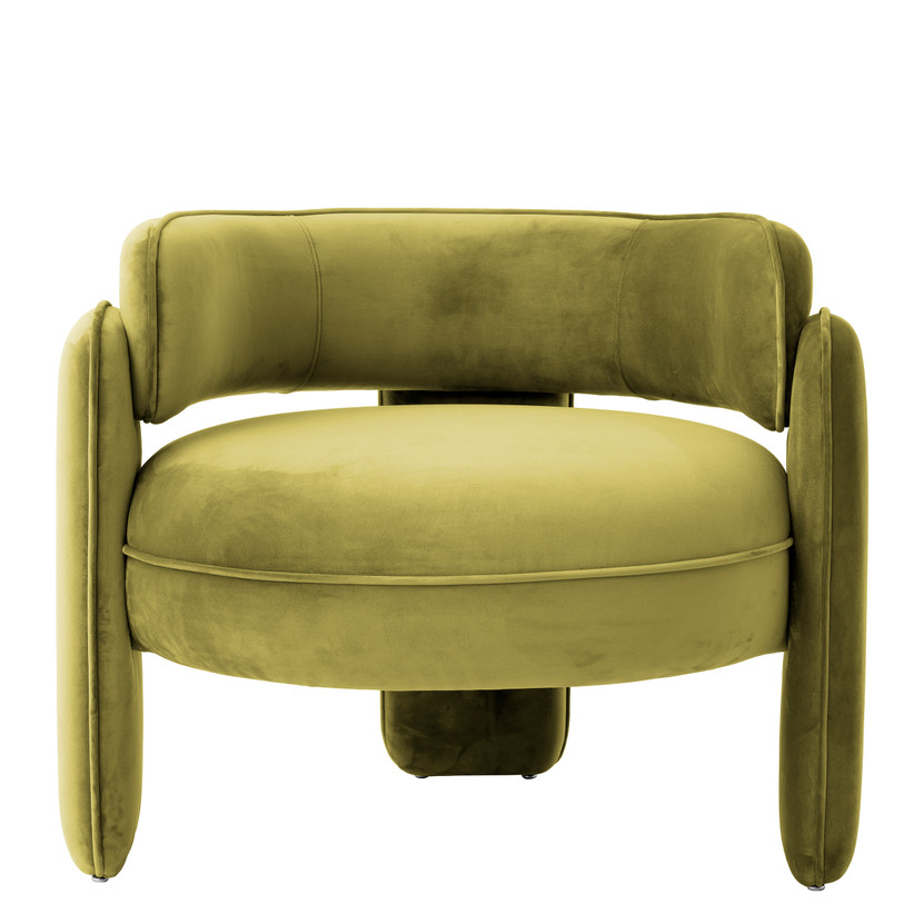 Chair Chaplin Savona Vintage Green Velvet