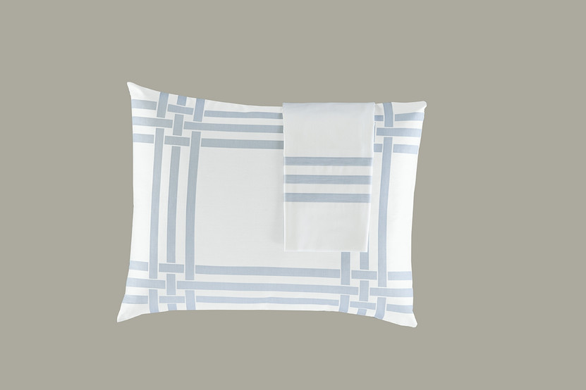 Sarah King Duvet Set Blue w/3 Euro Shams