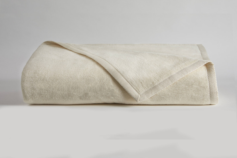 Granny Blanket  Ecru Twin