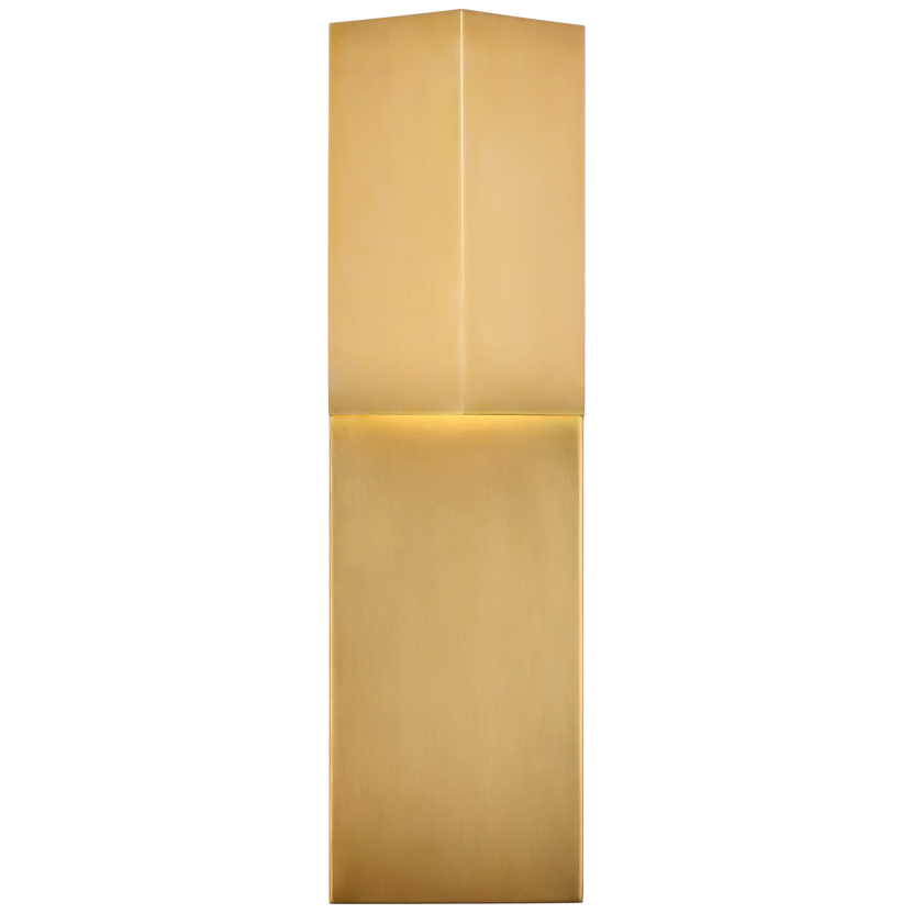 Rega 18" Folded Sconce in Antique-Burnished Brass