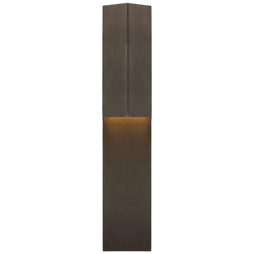 Rega 24" Folded Sconce in Bronze