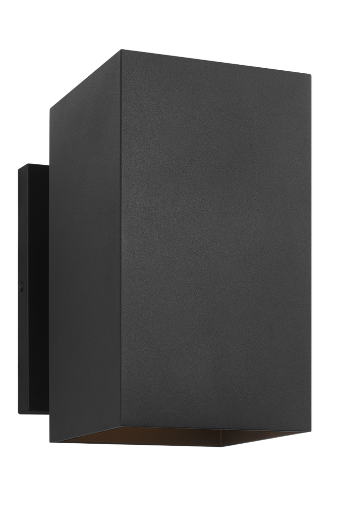 Pohl Medium One Light Wall Lantern, Textured Black