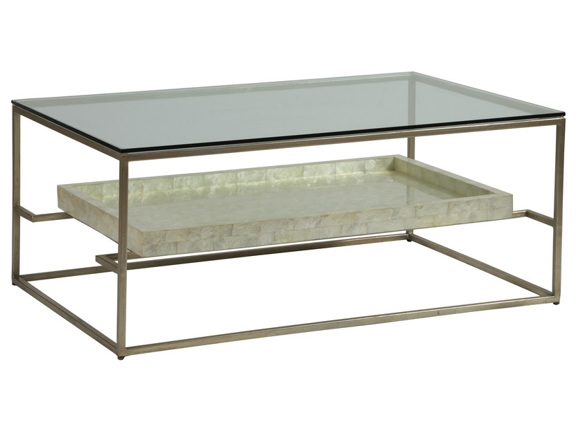 Cumulus Capiz Rectangular Cocktail Table