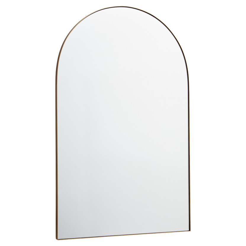 24X38 Arch Mirror - Gold