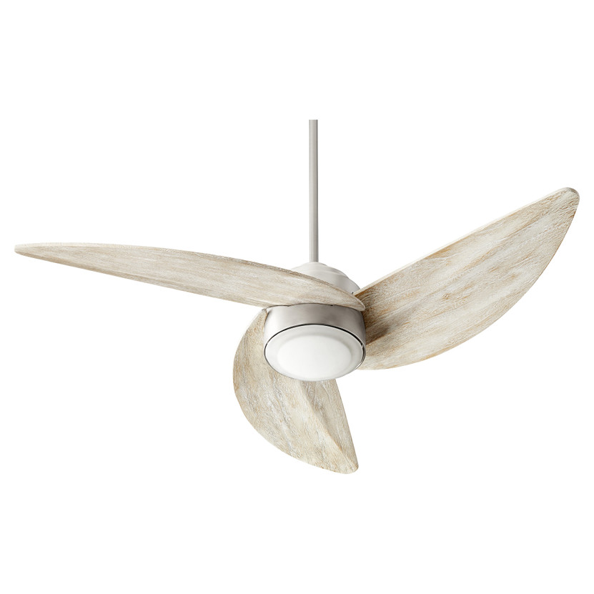 Trinity Fan with LED - Nickel