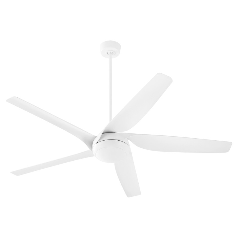 Fury 65" 5 Blade Fan - White