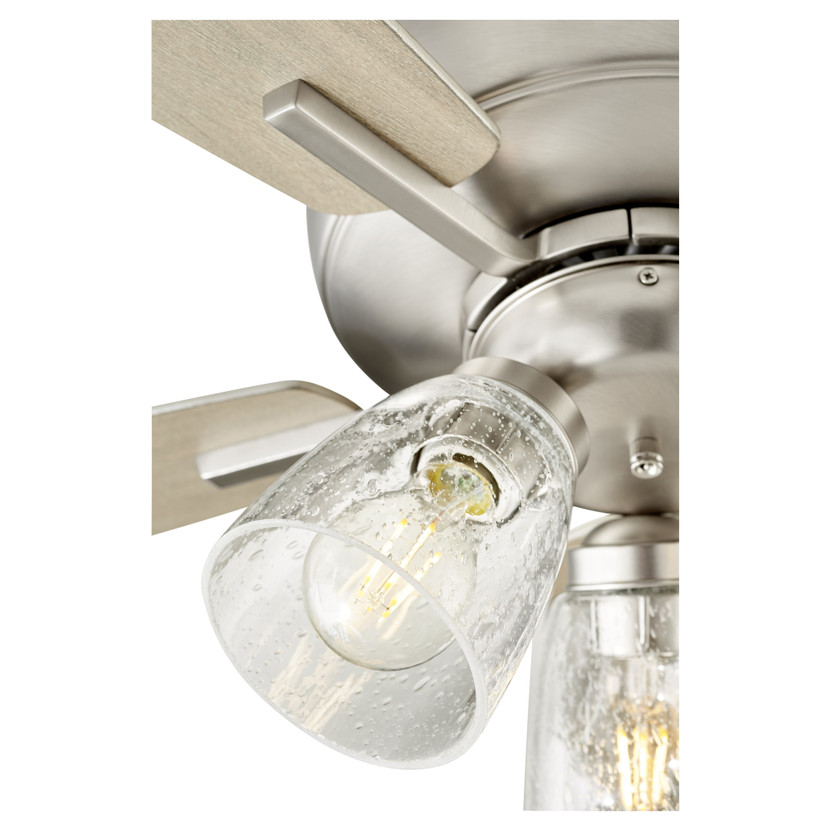 Breeze 52 3 Light Clear Seeded- Nickel