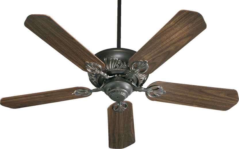 52" 5 Blade Chateaux Fan - Black
