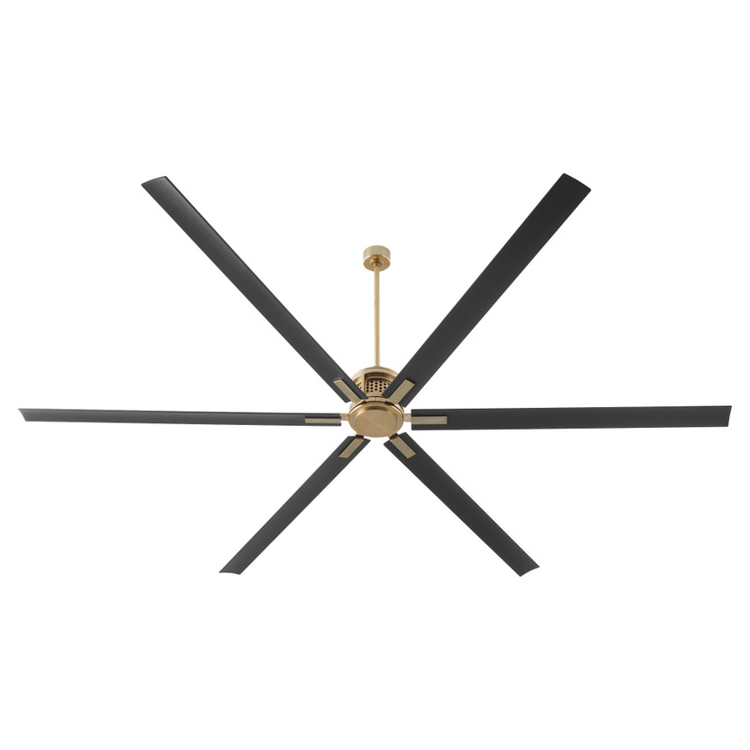 Zeus 120" Fan - Brass
