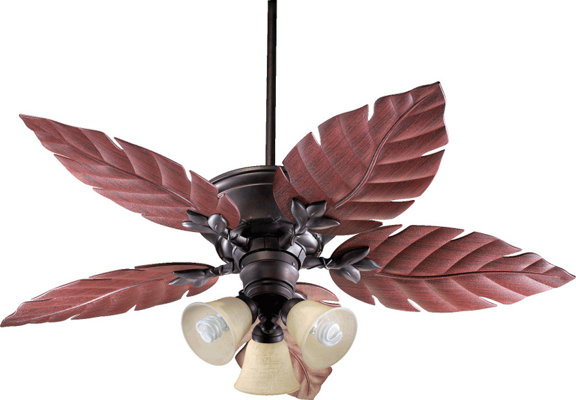 52" 5 Blade Monaco Fan - Brown