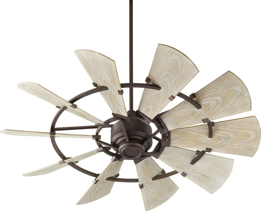 Windmill 52" Damp Fan - Bronze