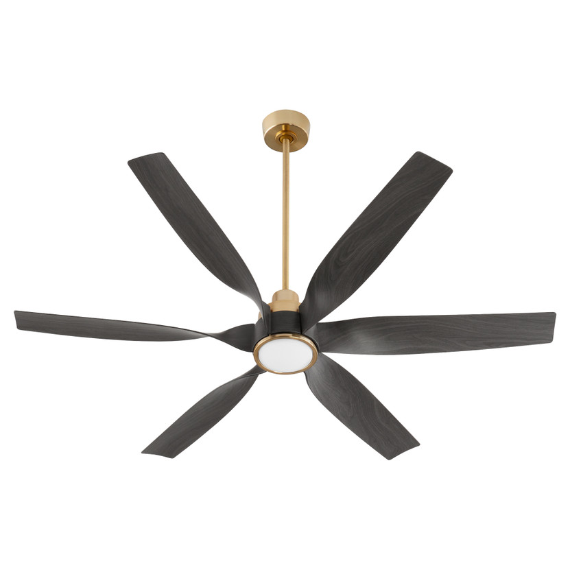 Kimbo 60" 6 Blade Fan - Brass