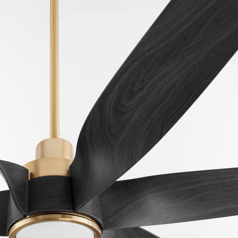 Kimbo 60" 6 Blade Fan - Brass