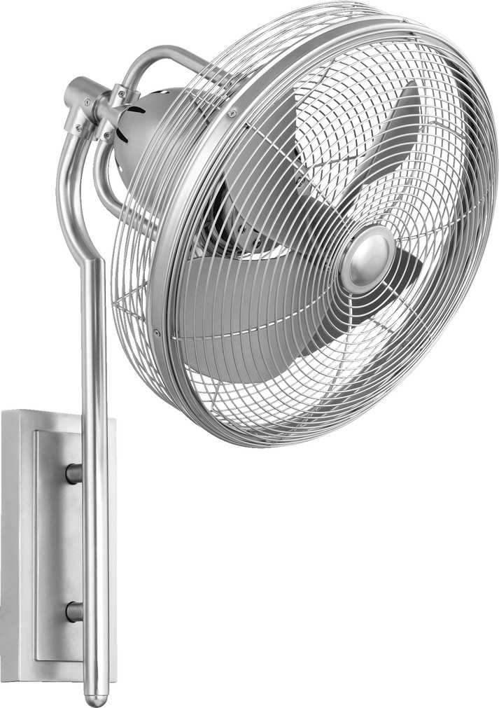 Veranda 4 Blade Wall Fan - Nickel