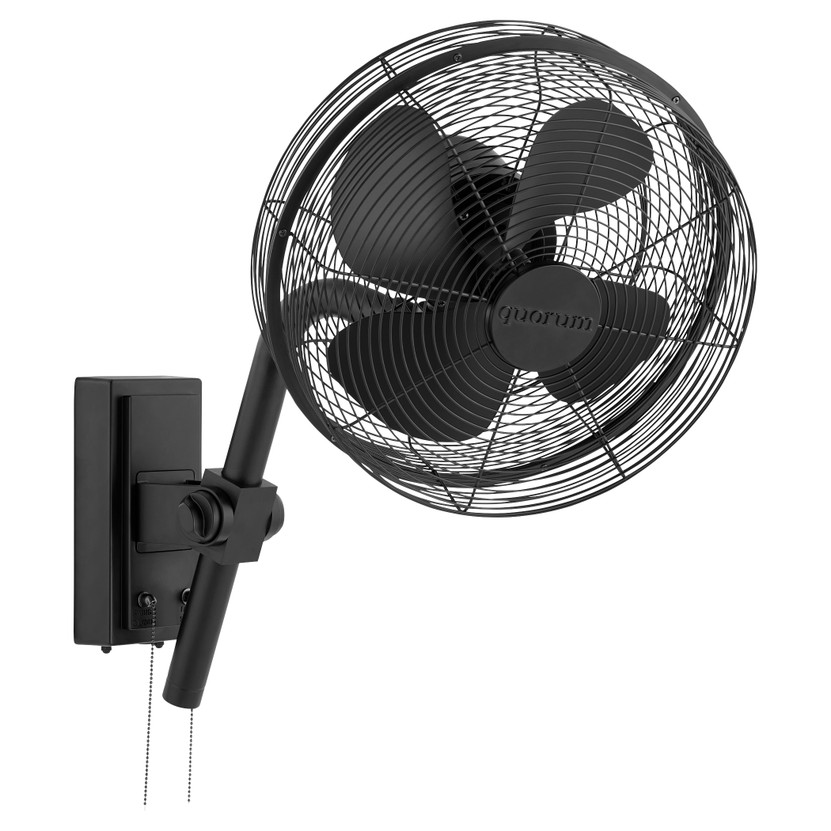 Cyprus 13" Wall Fan - Black