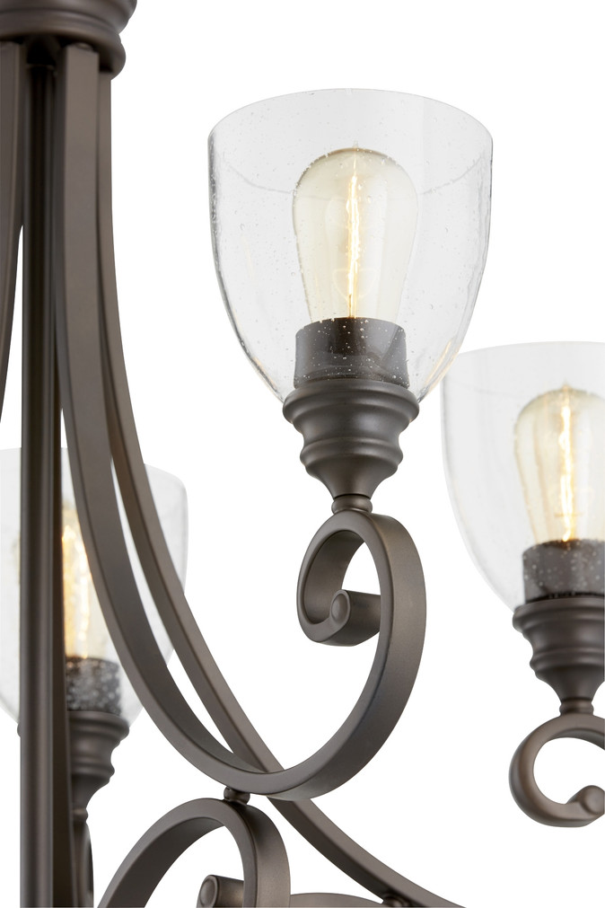 Bryant 5 Light Chandelier - Bronze
