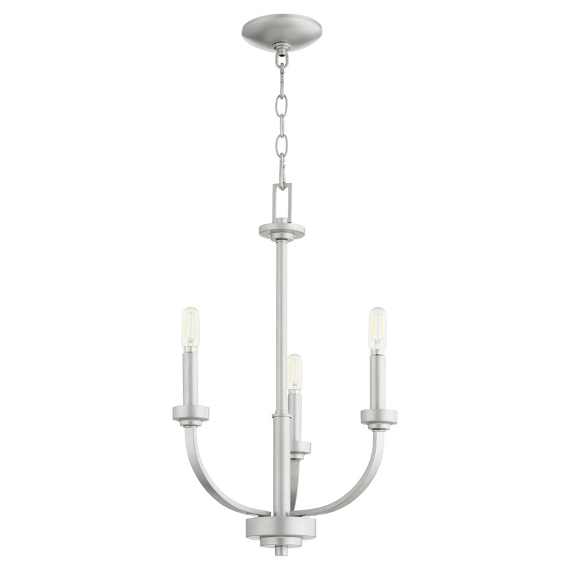 Reyes 3 Light Chandelierelier Chandelier - Nickel