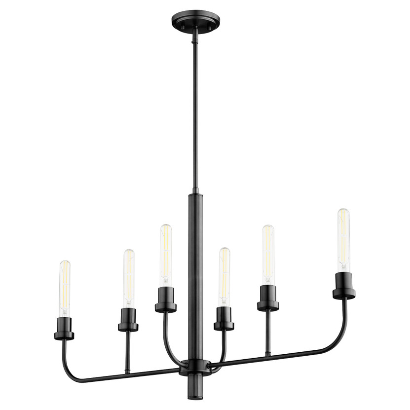 Sheridan 6 Light Linear - Black
