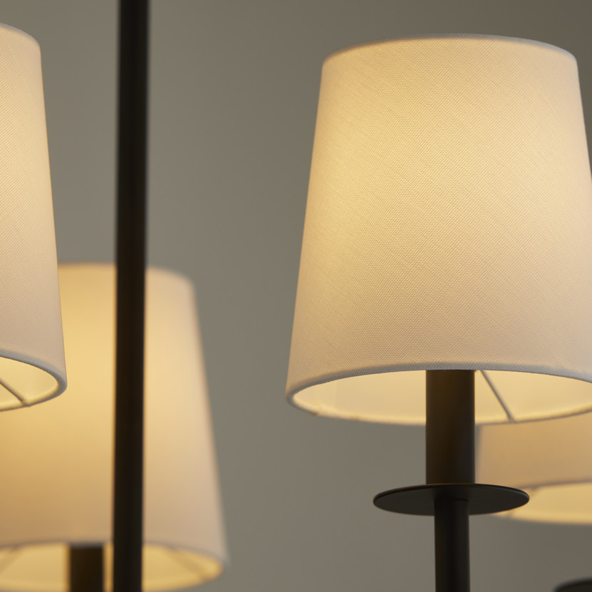 Belshaw 5 Light Chandelier - Black