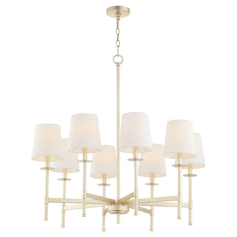 Belshaw 8 Light Chandelier - Silver