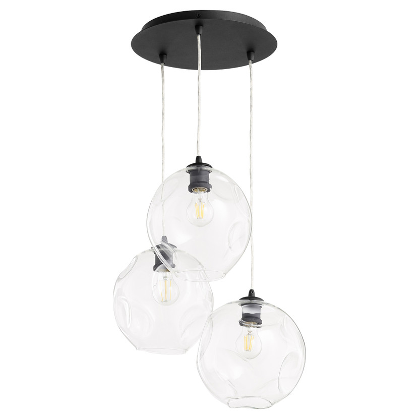 Numen 3 Light Pendant - Black