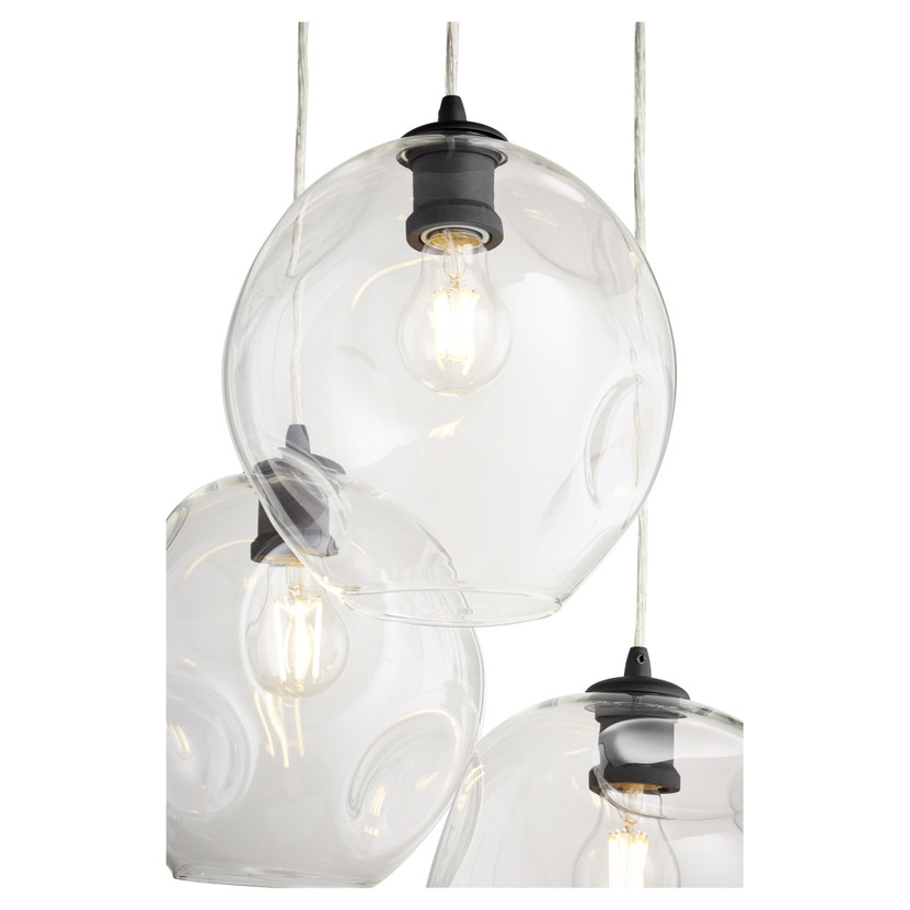 Numen 3 Light Pendant - Black