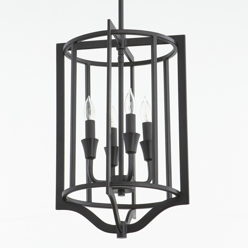 Marquee 4 Light Pendant - Black