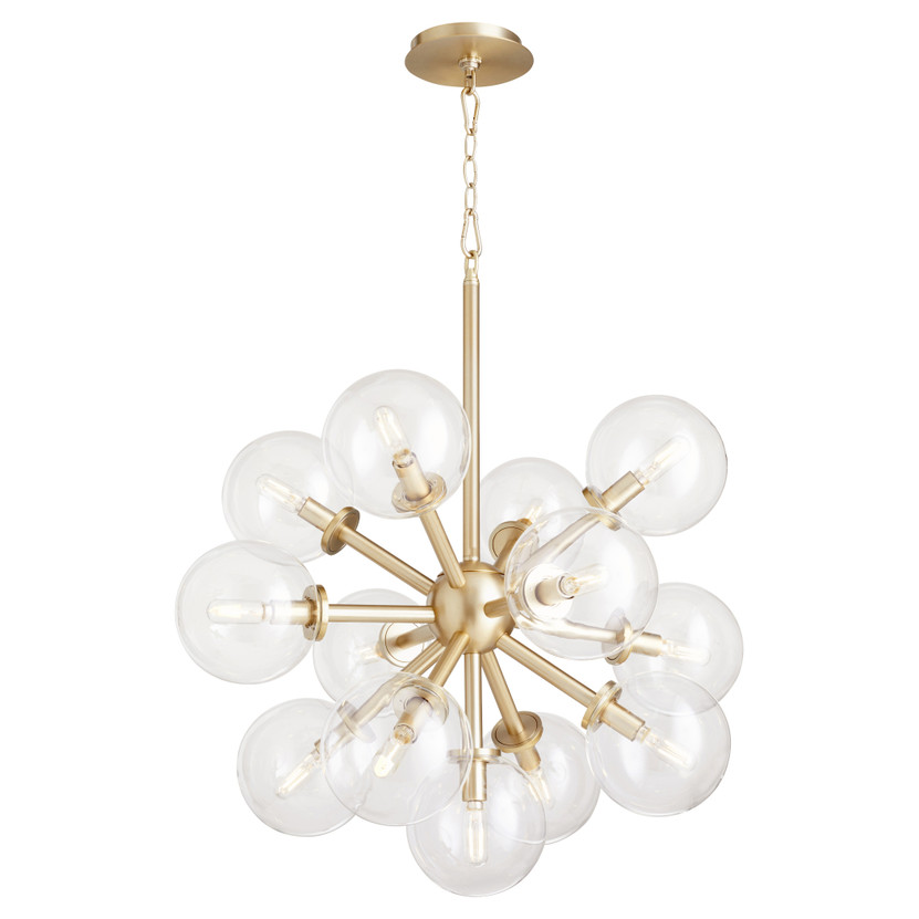 Rovi 13 Light Pendant - Brass