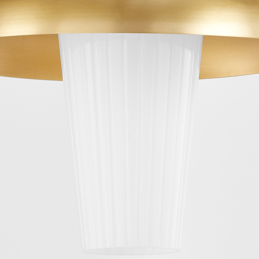 Mallory 20" Pendant - Brass