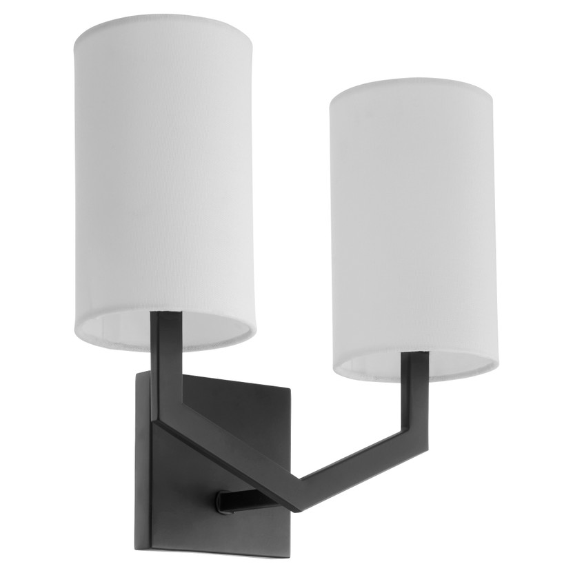 Bolivar 2 Light Wall Mount - Black