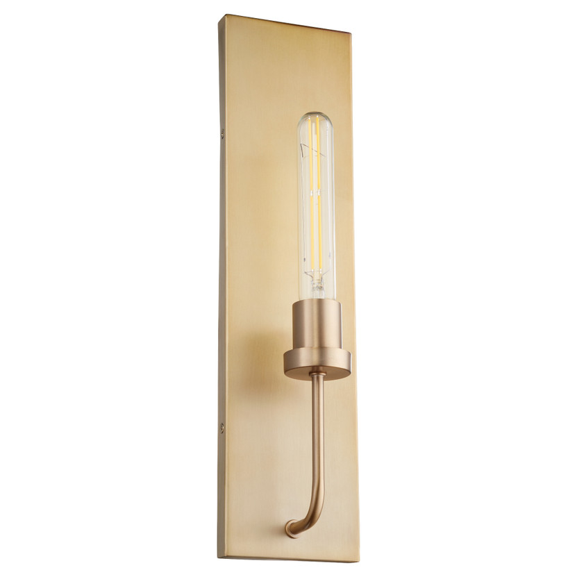 Sheridan 1 Light Wall Mount - Brass