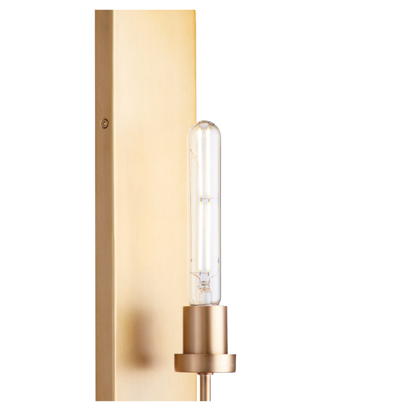 Sheridan 1 Light Wall Mount - Brass