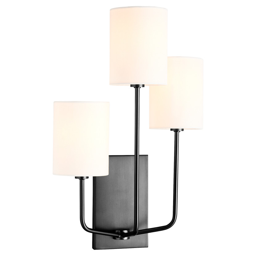 Harmony 3 Light Wall Mount - Black