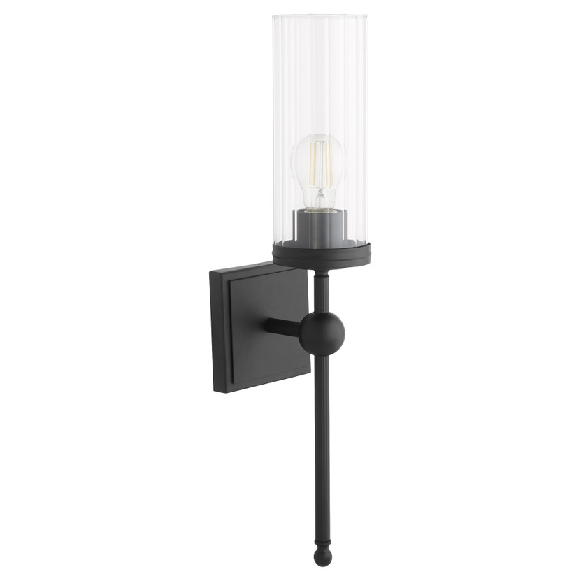 Lee Blvd 1 Light Wall Mount - Black