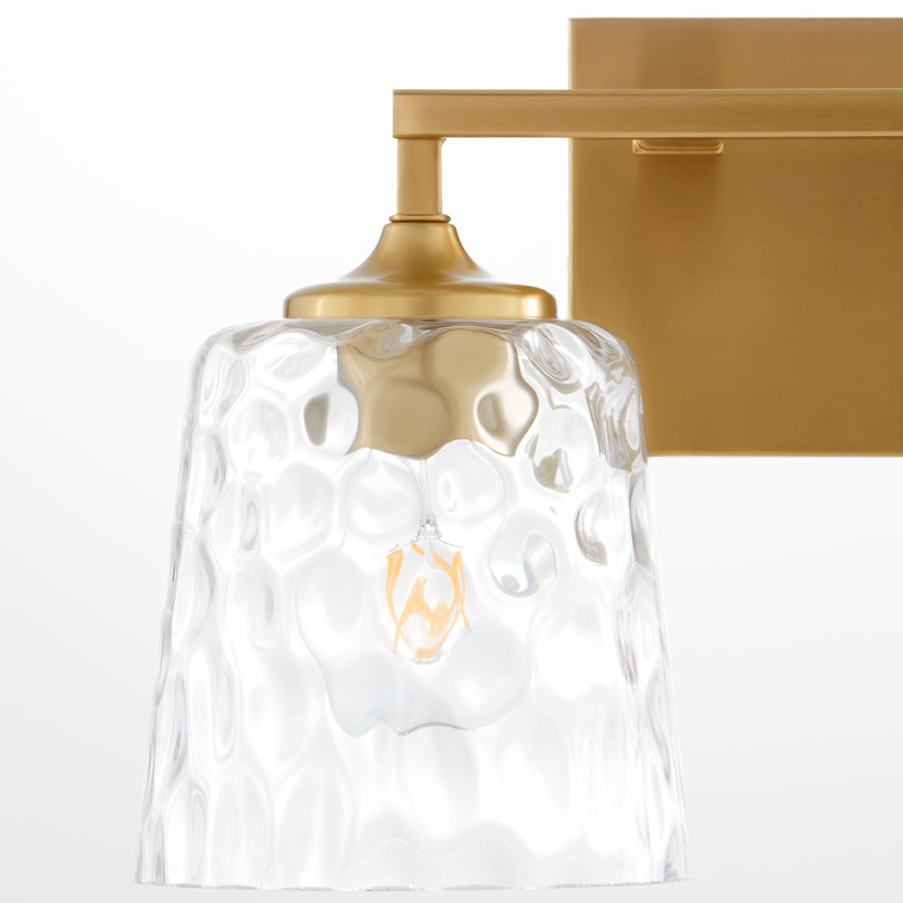 Eldorado 2 Light Vanity - Brass