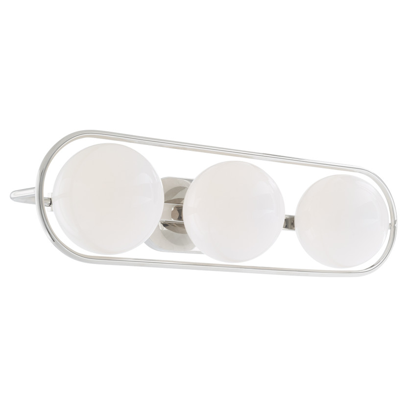 Belmont 3 Light Vanity - Nickel