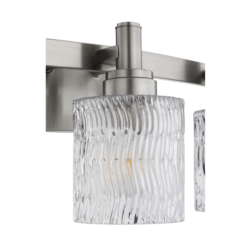 Stadium 3 Light Vanity - Nickel