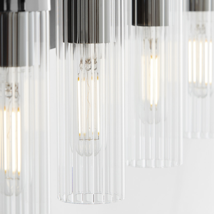 Kilbey 4 Light Vanty Black