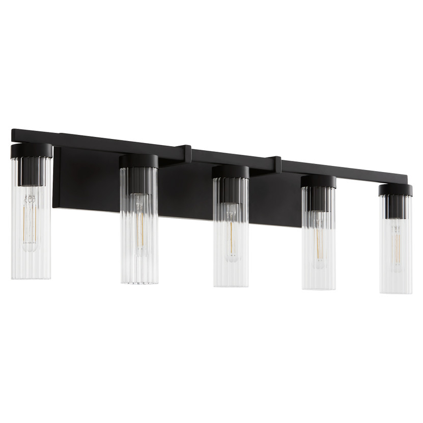 Kilbey 5 Light Vanity - Black