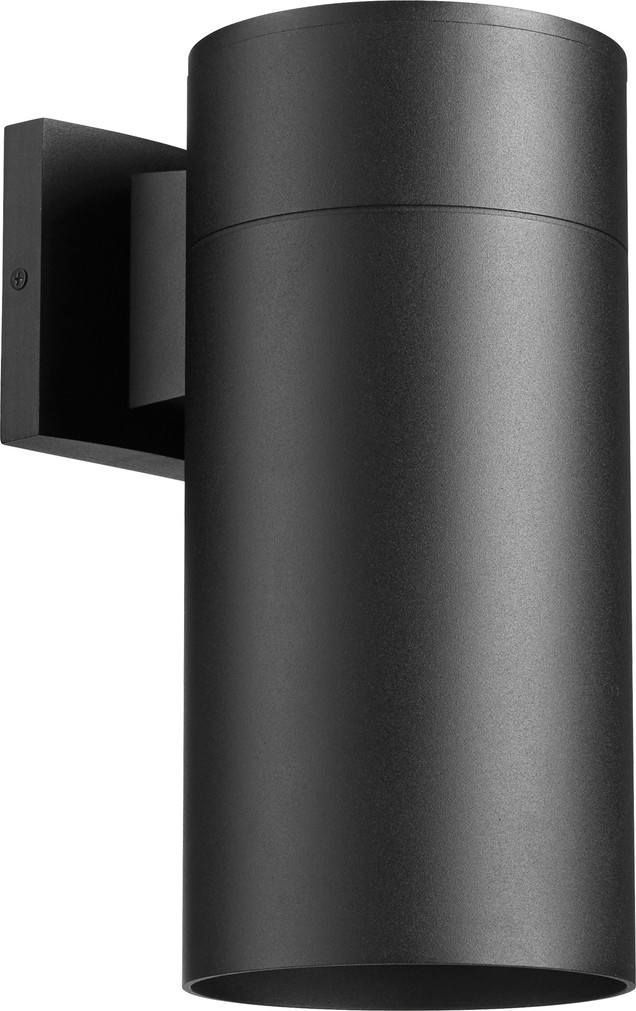 Cylinder 1 Light 6" Lantern - Black