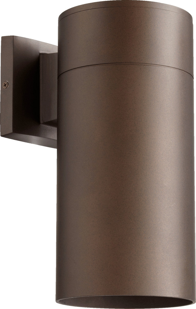 Cylinder 1 Light 6" Lantern - Bronze