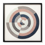 Loloi Twezzle Multi  Grey 3-4 X 3-4 Wall Art